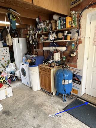 Garage avant travaux Châtelaillon-Plage