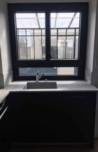 Cuisine après travaux de rénovation de maison - Nantes (44200)