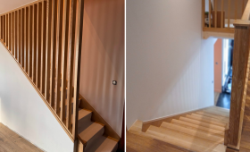 rénovation escalier - dole 39100