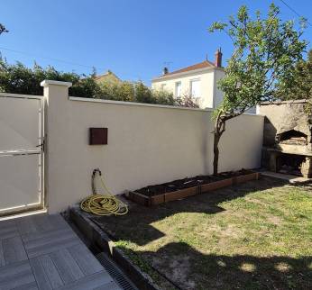 Construction d'un mur extérieur en maçonnerie - Bourg-lès-Valence 26500