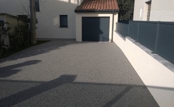 Création d’une allée de garage