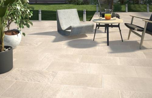 Terrasse en dalle
