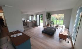 Revêtement de sol terminé