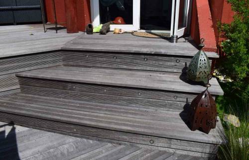 Installation d'une terrasse dans le 14