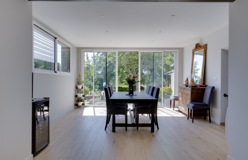 Extension de maison à Vertou - le séjour