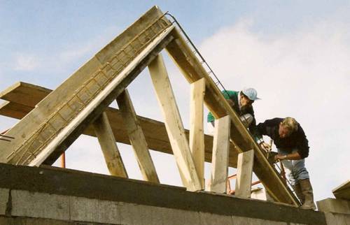 Travaux pignon