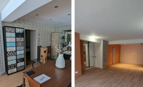 Rénovation de salon Orléans Sud