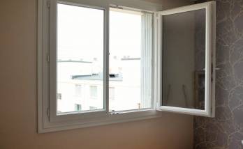 Rénovation des menuiseries extérieures en PVC Blanc, appartement Lyon 9°