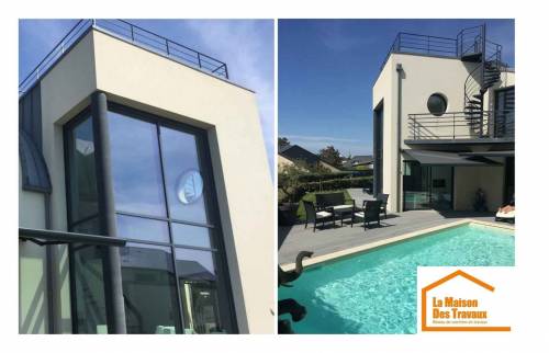 Aménagement d'une terrasse