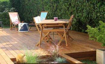 terrasse en bois finalisée