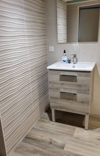 Vue sur la nouvelle Faïence effet vague