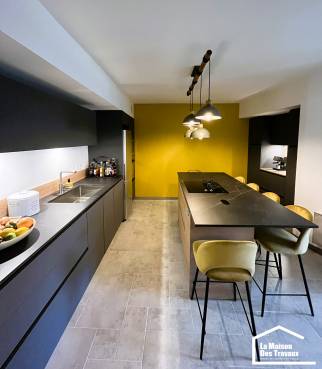 Montanay (69250) : Rénovation complète de cuisine dans cette ancienne maison de caractère