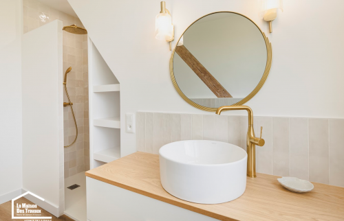 Meuble vasque posée