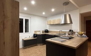 Une belle cuisine ouverte