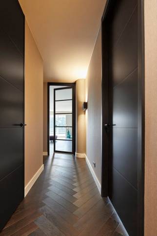 rénovation des peintures d'une maison de ville