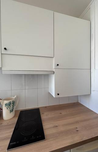 Cuisine sur mesure optimisée pour la location  à paris 17