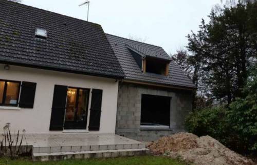 Maçonnerie façade arrière