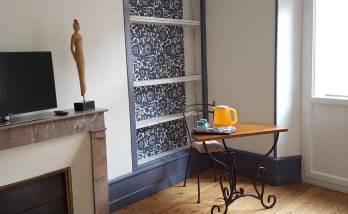 chambre aux fleurs romantiques
