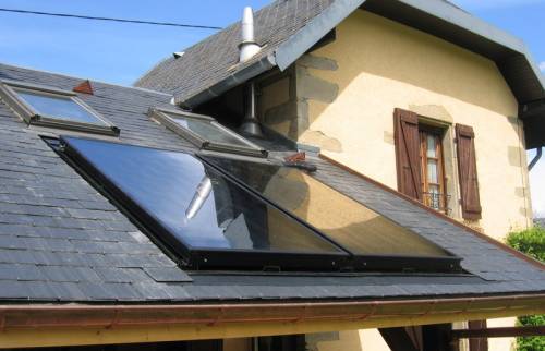 Installation de panneaux solaires