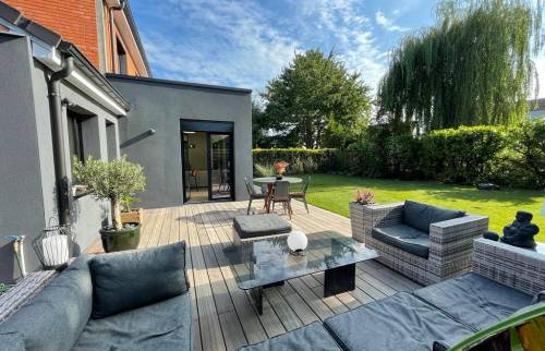 Extension et terrasse