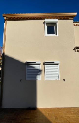 Après travaux : rénovation façade Caillargues