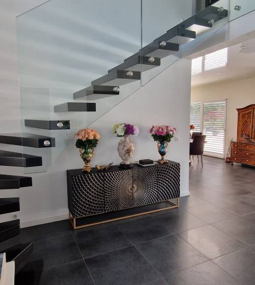 Garde-corps en verre à Rixheim