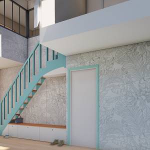 Escalier multifonctions - Charles HAMITOUCHE - La Maison Des Architectes