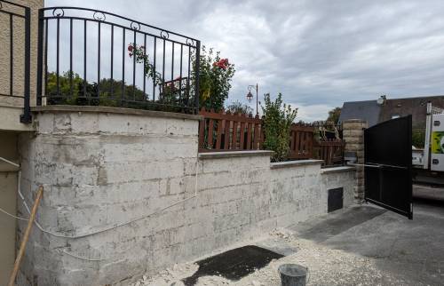 Pendant les travaux