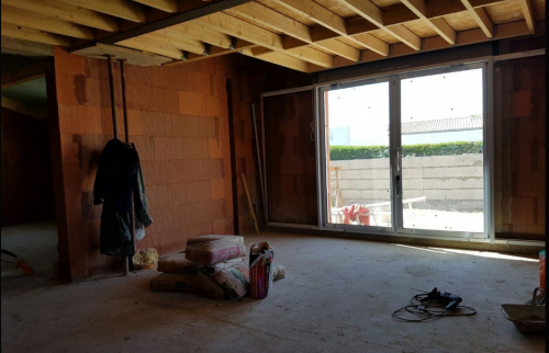 Projet en cours de réalisation - Construction d'une maison complète à Noirmoutier