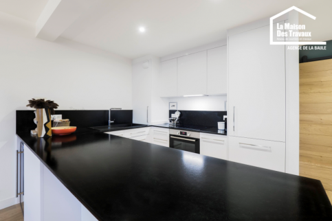 Plan de travail fin en céramique 