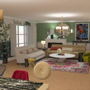 Salon Pour Une Maison - Adelina Zakiev - La Maison Des Architectes