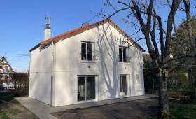 Maison après travaux d'extension et d'ITE (Yerres 91330)