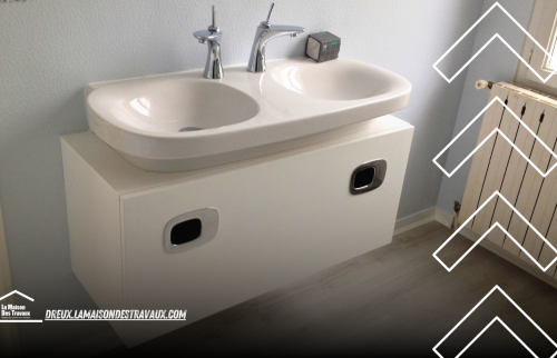 Rénovation Complète : Cuisine et Salle de Bain Modernes à Saint-André-de-l'Eure