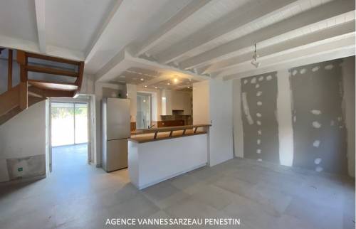 Cuisine ouverte maison secondaire à Arzon