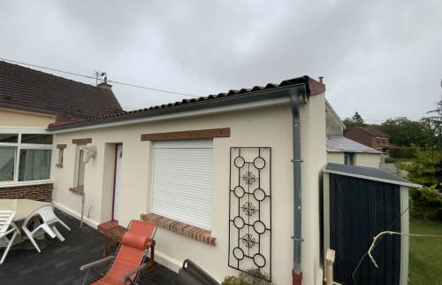 Toiture avant et après travaux Thélus