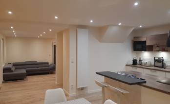 Rénovation de maison avec nouvelle cuisine ouverte - Saint-Vulbas 01