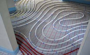 installation chauffage au sol