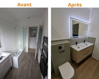 rénovation salle de bain Olivet
