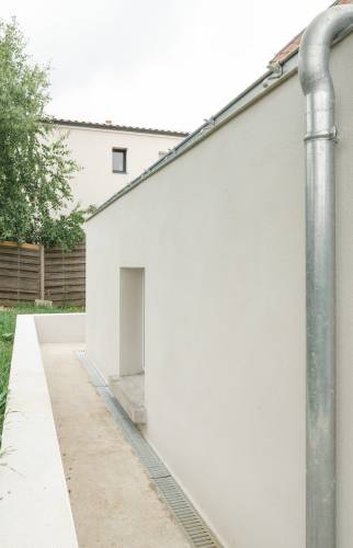 Création d'une extension en parpaing à Vertou