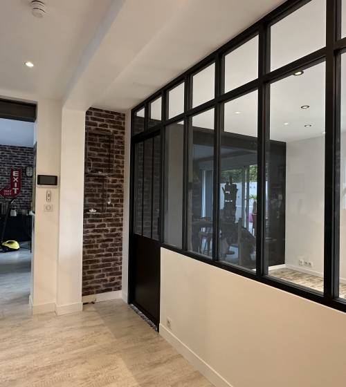 Rénovation d'une salle de jeu en un bureau à Igny (91)