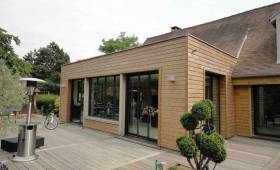 Extension en bois composite