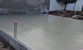 Dalle en béton de support à la construction de garage - Montauban 82000