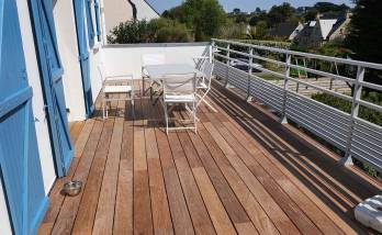 Réalisation d'une terrasse bois à Saint-Briac-sur-Mer