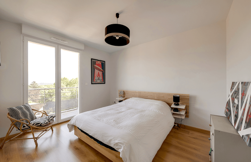 Rénovation d’une chambre lumineuse à Pessac (33600)
