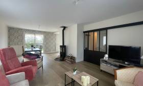 Rénovation de maison avec installation de porte verrière coulissante - Saint-Léger-sous-Cholet (49)