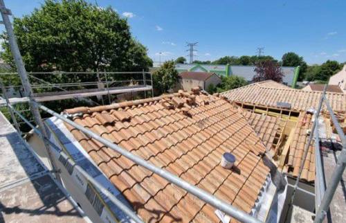 Surélévation d'une maison aux Sorinières (44840) - Projet en cours