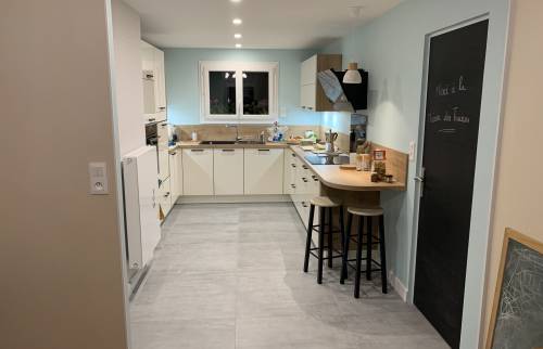 Après travaux : Cuisine rénovée (Rennes 35000)