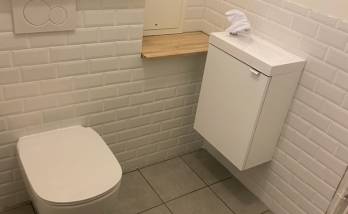 WC suspendus Carrelage metro La maison des Travaux Rouen 2