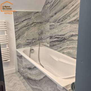 Rénovation - nouvel agencement d'une salle de bain à Dinard
