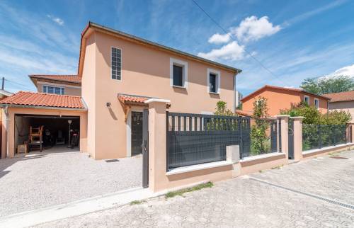 Construction d'un garage attenant à une maison, Sud Ouest de Lyon